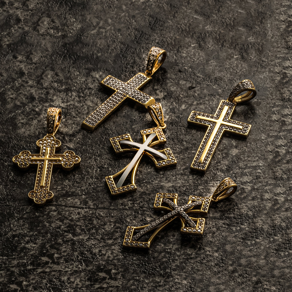 Celtic cross jewelry for men