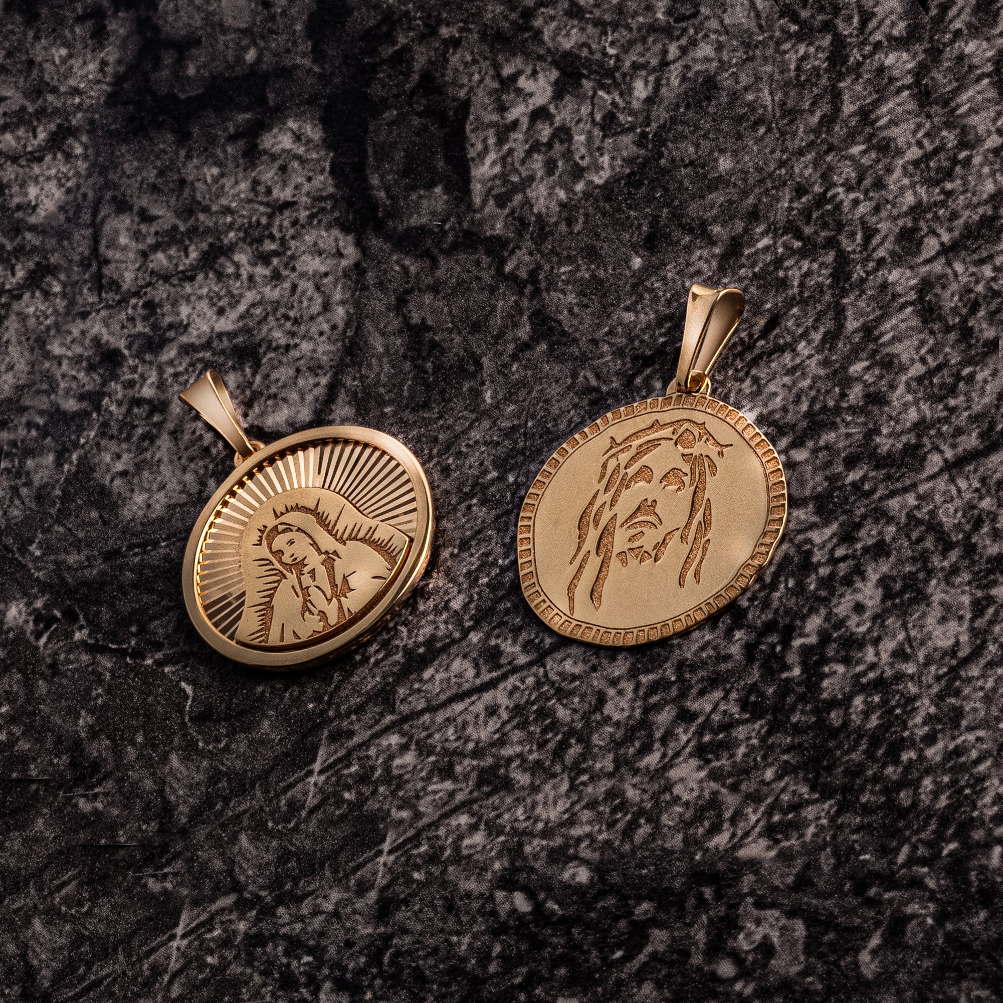 Virgin Mary Miraculous Medallion Jewelry : Pendants and Necklaces