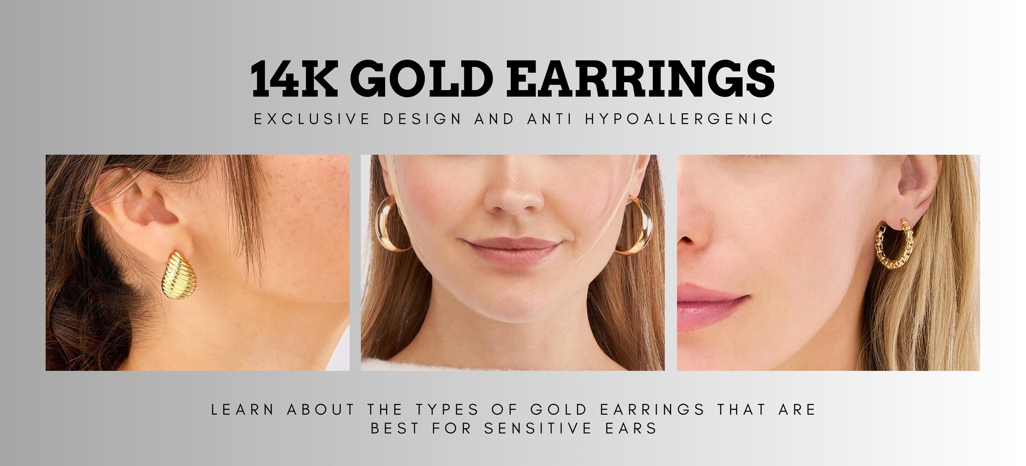 What Type of Gold Earrings Are Best for Sensitive Ears