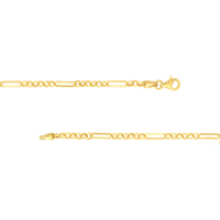 Load image into Gallery viewer, 14K Yellow Gold 2.8mm 6+1 Hollow Rolo Necklace with Lobster Lock, 18&quot;
