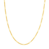 Load image into Gallery viewer, 14K Yellow Gold 2.8mm 6+1 Hollow Rolo Necklace with Lobster Lock, 18&quot;
