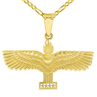 Load image into Gallery viewer, 14k Gold Aramean-Syriac Flag Pendant Necklaces
