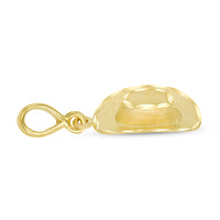 Load image into Gallery viewer, 14k Gold Detailed 3D Western Cowboy Hat Pendant

