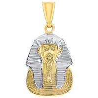 Load image into Gallery viewer, 14K Gold King Tut Egyptian Pharaoh Pendant

