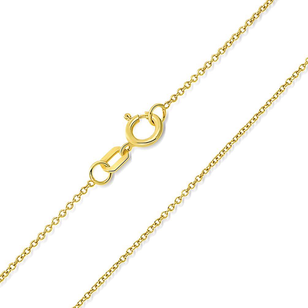 Solid 14k Yellow Gold Ace of Hearts Card Pendant Necklace