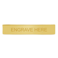 Load image into Gallery viewer, 14k Yellow Gold Engravable Personalized Safety Pin Brooch
