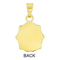 Load image into Gallery viewer, 14k Yellow Gold Mini Red Enamel Ladybug Charm Pendant
