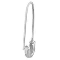 Load image into Gallery viewer, 14k Gold Safety Pin Wire Threader Earrings - Yellow Gold or White Gold
