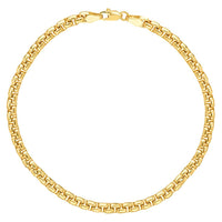 Load image into Gallery viewer, 14k Gold 5mm Box Chain Bracelet - 8.5 inches
