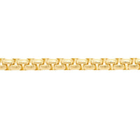 Load image into Gallery viewer, 14k Gold 5mm Box Chain Bracelet - 8.5 inches

