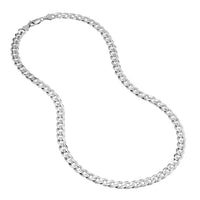 Load image into Gallery viewer, 14k Gold 8mm Cuban Concave Curb Chain Necklace
