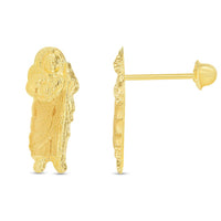 Load image into Gallery viewer, 14k Gold Dainty Jude Thaddeus Stud Earrings
