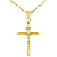 Load image into Gallery viewer, 14K Gold INRI Cross Jesus Crucifix Pendant
