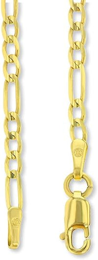 Load image into Gallery viewer, 14k Gold Figaro Chain Necklace
