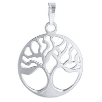 Load image into Gallery viewer, 14k Gold Tree of Life Disk Pendant

