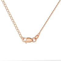 Load image into Gallery viewer, 14k Rose Gold Crescent Moon Pendant Necklace

