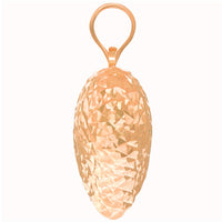 Load image into Gallery viewer, 14k Rose Gold Puffed Heart Pendant Necklace
