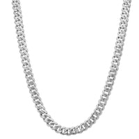Load image into Gallery viewer, 14k White Gold 6mm Miami Cuban Chain Necklace

