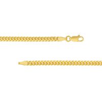 Load image into Gallery viewer, 14K Yellow Gold 3mm Miami Cuban Chain Necklace
