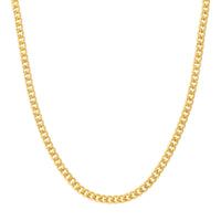 Load image into Gallery viewer, 14K Yellow Gold 3mm Miami Cuban Chain Necklace
