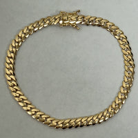 Load image into Gallery viewer, 14k Yellow Gold 6mm Miami Cuban Chain Bracelet
