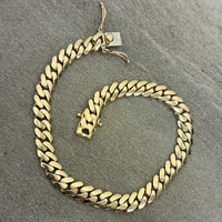 Load image into Gallery viewer, 14k Yellow Gold 7mm Miami Cuban Chain Bracelet
