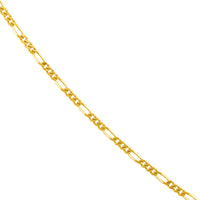 Load image into Gallery viewer, 14k Yellow Gold Figaro Link Chain Necklace
