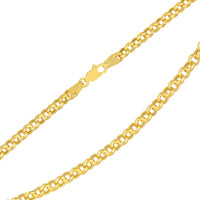 Load image into Gallery viewer, 14k Yellow Gold Round Rolo Chain Link Necklace
