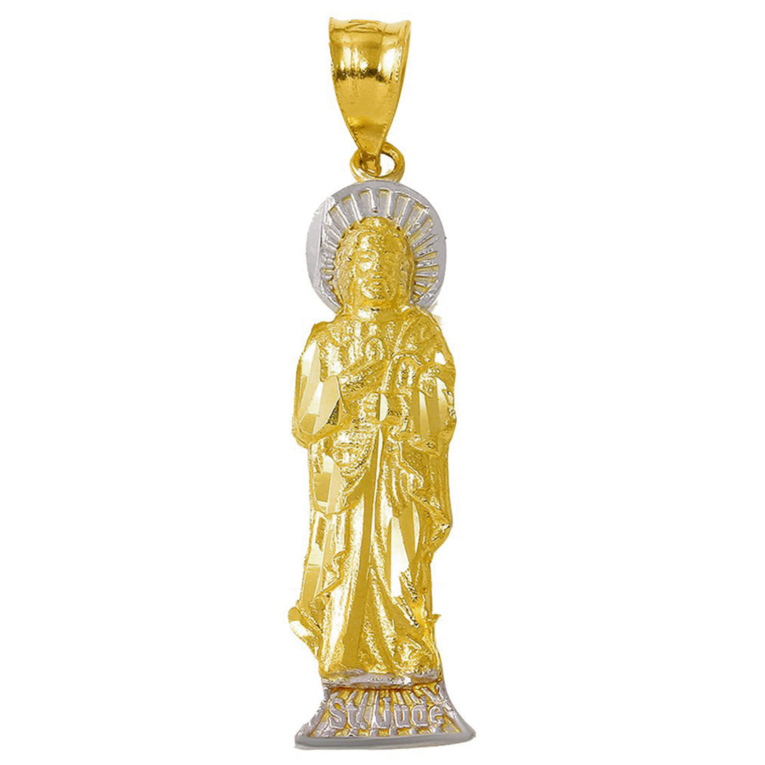 14k Yellow Gold St. Jude Thaddeus Pendant - Jewelry America