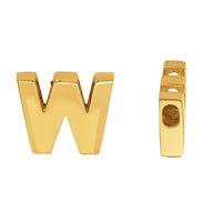 Load image into Gallery viewer, 14k Yellow Gold Uppercase Slider Letter Pendant
