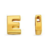 Load image into Gallery viewer, 14k Yellow Gold Uppercase Slider Letter Pendant
