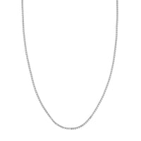 Load image into Gallery viewer, 925 Sterling Silver Box Chain with Lobster Lock
