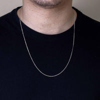 Load image into Gallery viewer, 925-sterling-silver-concave-curb-cuban-chain
