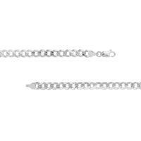 Load image into Gallery viewer, 925 Sterling Silver Concave Curb Cuban Chain

