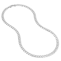 Load image into Gallery viewer, 925 Sterling Silver Concave Curb Cuban Chain
