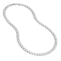 Load image into Gallery viewer, 925 Sterling Silver Concave Curb Cuban Chain
