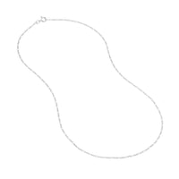 Load image into Gallery viewer, 925 Sterling Silver Flat Figaro Link Chain
