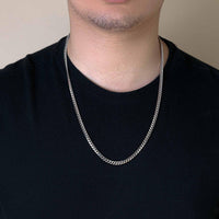 Load image into Gallery viewer, 925 Sterling Silver Miami Cuban Chain Necklace
