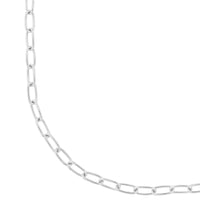 Load image into Gallery viewer, 925 Sterling Silver Round Paperclip Link Chain
