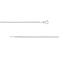 Load image into Gallery viewer, 925 Sterling Silver Singapore Chain Necklace
