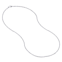 Load image into Gallery viewer, 925 Sterling Silver Singapore Chain Necklace
