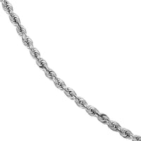 Load image into Gallery viewer, 925 Sterling Silver 6mm Diamond Cut Rope Chain
