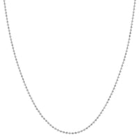 Load image into Gallery viewer, 925 Sterling Silver Ball Chain Bead Necklace
