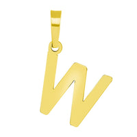 Load image into Gallery viewer, Solid 14k Yellow Gold Dainty Mini Uppercase Initial Charm Block Letter Pendant Necklaces with Curb Cuban Chain
