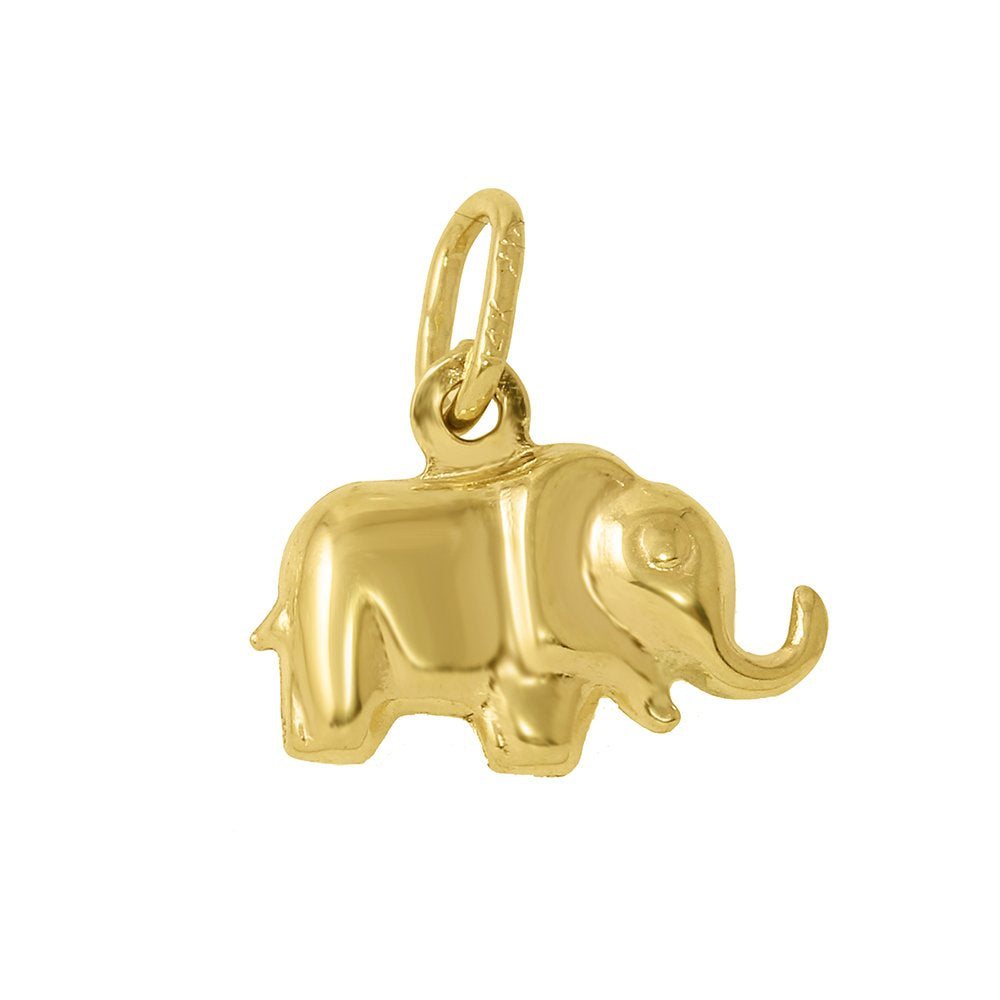 Animal by Jewelry America 14K Gold Good luck Elephant Charm Pendant