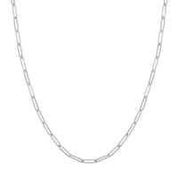 Load image into Gallery viewer, Solid 14K Gold 3.95mm Designer Long Link Chain Necklace

