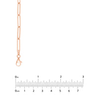 Load image into Gallery viewer, Solid 14K Gold 3.95mm Designer Long Link Chain Necklace
