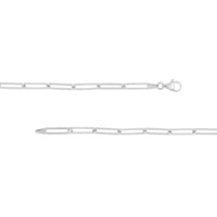 Load image into Gallery viewer, Solid 14K Gold 3.95mm Designer Long Link Chain Necklace
