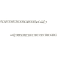 Load image into Gallery viewer, Solid 14K Gold 3.5mm Mariner Chain Necklace with Lobster Lock
