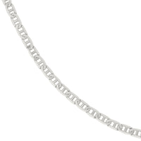 Load image into Gallery viewer, Solid 14K Gold 3.5mm Mariner Chain Necklace with Lobster Lock
